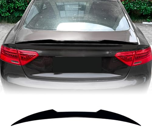 Aileron de coffre arrière pour Audi A5 8T 2007-2016 Sportback Noir