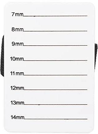 ACOGEDO Plaque à Main d'extension de Cils Polyvalents avec Bracelet de Poignet Réglable | Pallet de Support de Faux Cils en Plastique Durable pour Novice et Pros | Palette de de Conception