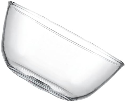 Angoily Ciotola di Vetro Grande 4500Ml per Mescolare e Servire Ciotola Multiuso per Insalata Dessert e Zuppa Adatta per Casa Ristoranti e Feste