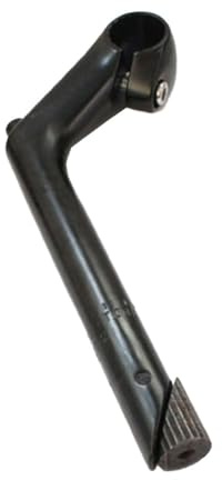 ZYNCUE Fahrrad-Schwanenhals-Form, 80 x 180 mm, Aluminiumlegierung, für 22,2 mm/25,4 mm Vordergabel