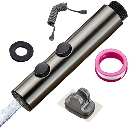 Doccetta Per Bidet | Attacco In Acciaio Inossidabile Con Tubo,Doccia Per Water Con Pressione 'Acqua Regolabile,Per Pulizia, Igiene Femminile E Personale, E Bagno Animali