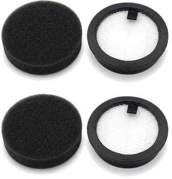Filtro HEPA con spugna filtrante per SMOTURE VAC01 / VAC02 / VC70 e per aspirapolvere senza fili Ozeeco EC01, set di filtri e spugne (2 set)