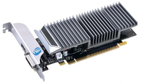 SIMPLETEK - Scheda Video 2GB GDDR5 - Design Low Profile - Supporto Doppio Schermo HDMI/DVI - Ideale per Home Office, Multimedia ed Editing Leggero