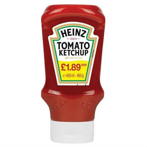 Heinz Ketchup tomate 10 x 460 g Lot de 10