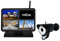 Kit di VIDEOSORVEGLIANZA Senza Fili HD Composto da Monitor 7'' Touch Screen + Telecamera da Esterno IR con Luce LED - VISIBILE da Smartphone P2P