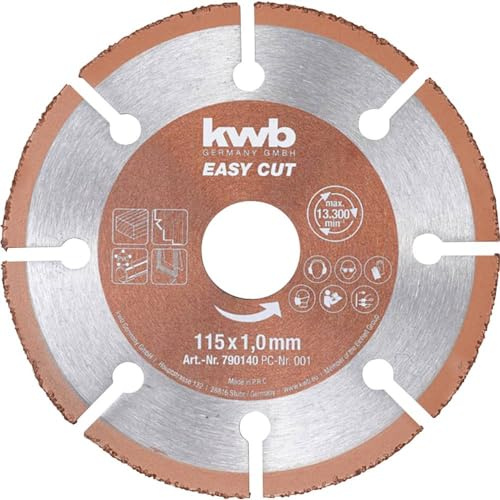 kwb - DISCO DE 125MM PARA MADERA Y MADERA CON CLAVO