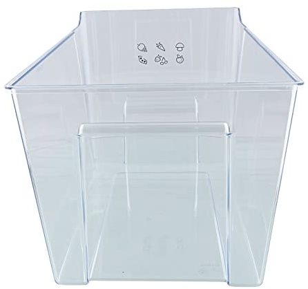 sparefixd Cajón de ensalada para verduras para refrigerador y congelador Zanussi