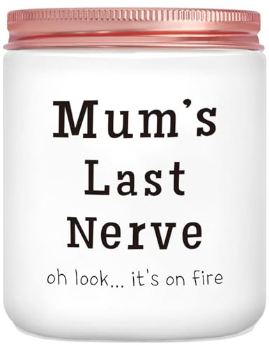 Mothers Day Gifts for Mum from Daughter Son, Funny Mum Candle, Birthday Gifts for Mum, Christmas Presents for Mum Mummy Mother Step Mum