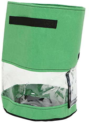 KONTONTY Sacco Per Coltivazione Piante 10 Galloni Contenitore Per Vasi Ortaggi Materiale Traspirante E Resistente Per Piantare E Osservare Facilmente