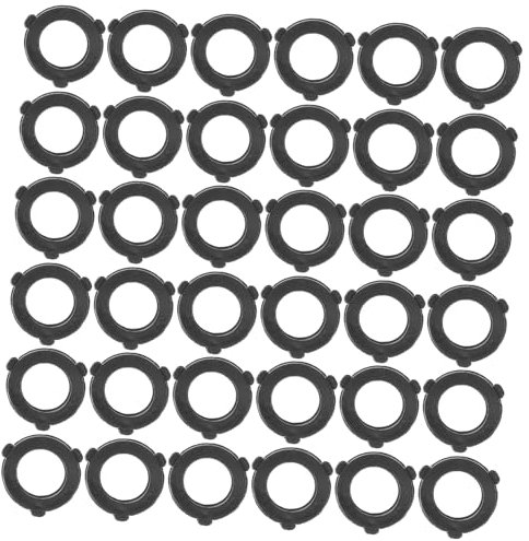 Kisangel 50stücke Gummischlauchdichtungen Garten Wasserschlauch Dichtungsringe Gummi Unterlegscheiben Ersatz Teile Für Schlauchhahn