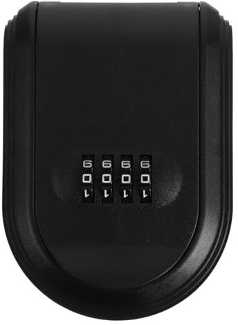 NIYANGLE Caja De Seguridad para Llaves con Cerradura De Combinación Montada En Pared Organizador De Llaves para Casa Oficina Y Coche 5.03X3.66X1.69 Pulgadas
