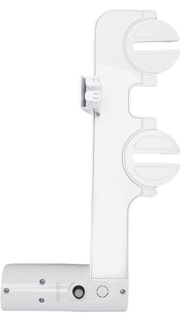 Nosqew Bidet autopulente doppio ugello non elettrico regolabile pressione dell'acqua design reversibile per camper case in affitto e famiglie 2 ugelli 9/16 15/16 63 cm tubo flessibile