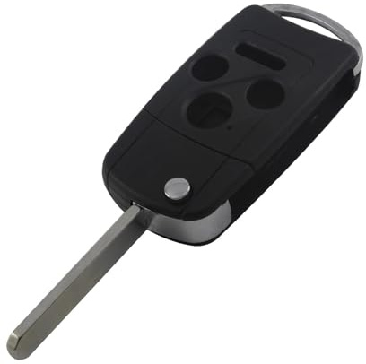 NUEAYMS Guscio per Chiave Auto Turn Styles Custodia Resistente in ABS E Metallo con Catena Facile da Installare Copertura Protettiva per Chiavi Auto Adatta per Guscio a V del Veicolo