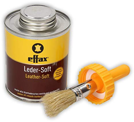 Effax Unisex Flasche Leder Weich, braun, 475 ml