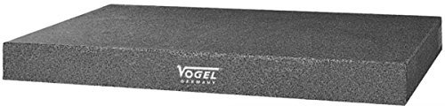 Vogel Germany – Test-Granitplatten DIN 876, Grad 0, 400 mm x 250 mm x 60 mm