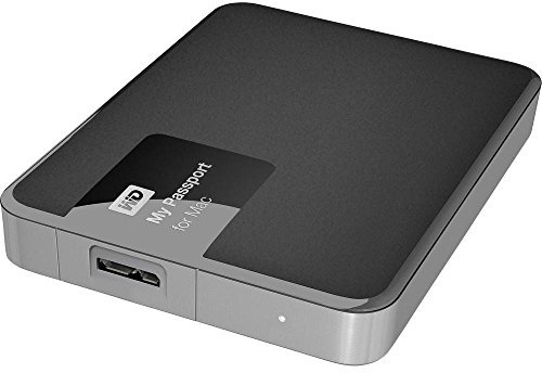 WD WDBCGL0020BSL-EESN My Passport for Mac Hard Disk Esterno Portatile, USB 3.0, 2 TB