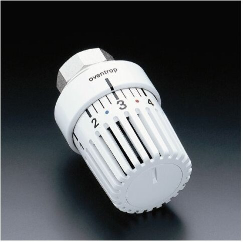 Oventrop Thermostat Uni LH ohne Nullstellung, weiß 8-38 °C, für Schwimmhallen