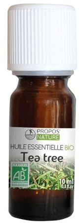 Huile Essentielle de Tea Tree Bio - Melaleuca alternifolia leaf oil - 100% pure et naturelle -10 ml - PROPOS'NATURE