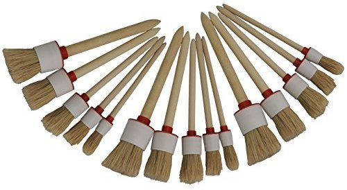 15 x Ringpinsel, Rundpinsel, Malerpinsel, Reinigungspinsel, Lackpinsel