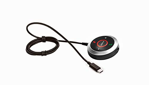 Jabra Evolve 40 Link USB-C UC Remote Control (Audio, Wired, Buttons, Black)
