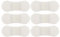 Healifty 6pcs Grip- Lok Securement Device per, PICC& Drain Hub Securement Materiale Flessibile - Design a basso profilo per il comfort del paziente - Forniture mediche