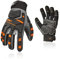 Vgo... Gants de Sécurité, Mécanicien, Anti-Vibrations, de Rigueur, Heavy Duty (SL9792IP, Gris, 9/L, 1 Paire)