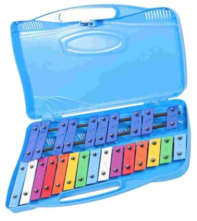 xylophon Xylophon Carillon Kunststoffbox Anfänger Glockenspiel Musikinstrument 25 Noten