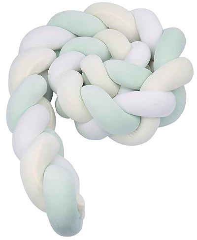 IIQI® Cuscino Intrecciato per Chi Dorme sul Fianco, Letto a ​Treccia Cuscino, Cuscino decorativo, cuscino coccoloso soffice intrecciato (A20,150cm)