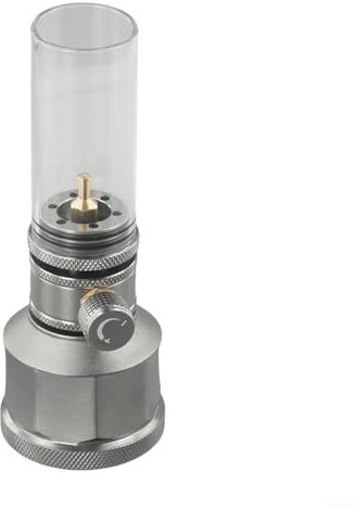 Camping-Laternen, tragbare Gaslaterne, Kerzenlicht-Set, Zeltlampe, tragbare Camping-Lampe, tragbare Outdoor-Gaslaterne, Camping-Gaslampe (Gaslaterne mit Tank)