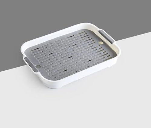 Taicols WC coniglio,Piccolo animale toilette,Servizi igienici per animali,Coniglio Vaso da allenamento,Pet Pot Trainer di piccole dimensioni,Coniglio Cassetto Lettiera per (bianco sporco)