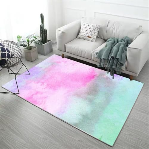 terrasse Teppich flokati Teppich waschbar Hygroskopisch Licht Luxus lila Teppich Kunst Linie Dekoration Wohnzimmer großen Teppich waschbar deko jugendzimmer 120X200CM