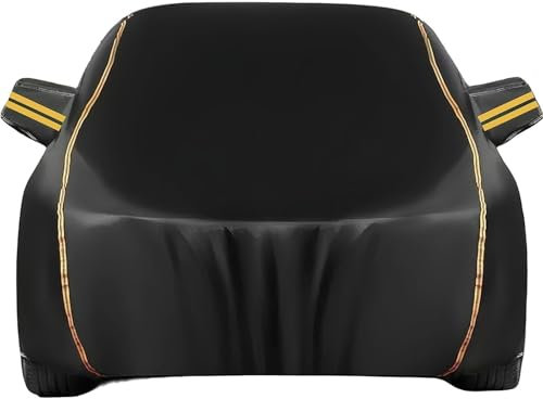 Autoabdeckung Gemacht für Mini Cooper/Cooper S/Clubman 4 Door 2014-2024, Auto Abdeckplane Wasserdicht, Wasserdicht und Atmungsaktiv,Vollgarage Autoplane,Wetterfeste Staubdicht n43d