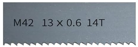 Sägeblatt, 2 Stück/Set 1750, 1790 mm x 13 Bimetall-Bandsägeblätter. M42-Bandsägeblatt for Schneiden von Hartholz, Metall(14Tpi,1790mm)