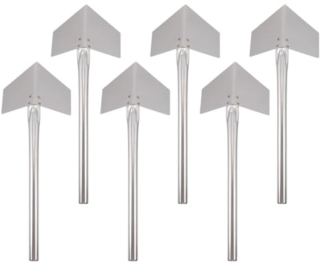 TOMETURE Set 6 Pezzi Attrezzi Angolari in Acciaio Inossidabile Manico Ergonomico per Stucchi e Angoli Parete, per Cartongesso e Decorazioni