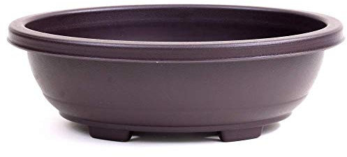 Bonsai - Schale oval 30 x 24 x 9,5 cm Kunststoff 30366