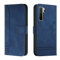 Bravoday Cover per Huawei P40 Lite 5G / Nova 7SE 5G, Flip Custodia in Pelle PU Portafoglio Custodia per Huawei P40 Lite 5G / Nova 7SE 5G, con Slot per Schede, Blu