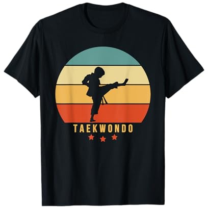 TAEKWONDO kid doing kick boy taekwondo T-Shirt