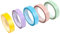 15 Rollen Textmarker Band,Transparentes Beschreibbares Highlight Strips,Abnehmbare Fluoreszierende Bänder,Textmarker Klebeband für Schüler Lehrer Bücherliebhaber im Schulen Büro (Makrone)