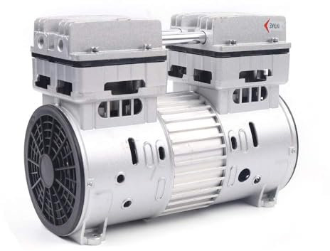 Compresseur d'air sans huile 1 CV 8 bar 145 l/min 1400 tr/min silencieux de haute qualité