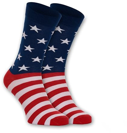 Euroscarves Calcetines de Algodón Grandes Calcetines de algodón Unisex adulto