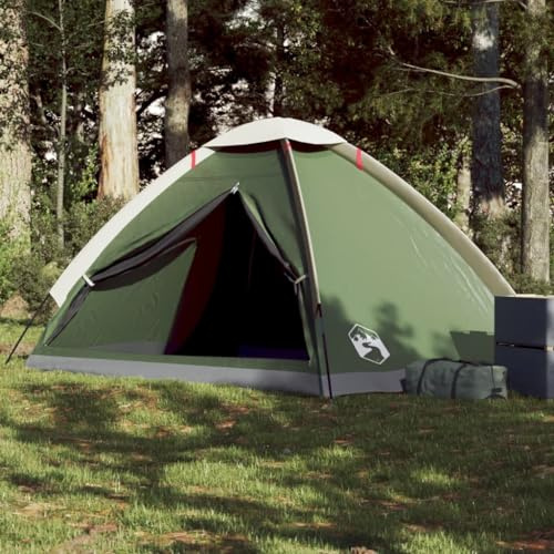 ZEYUAN Kuppel-Campingzelt 4 Personen Grün Wasserdicht, Caming Zelt, Camping Tents, Camping-Zelt - 94762