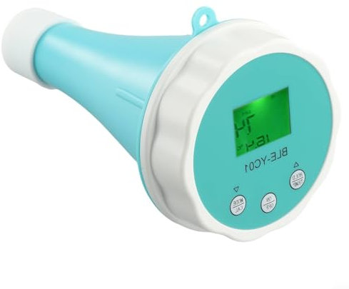 Probador digital de calidad del agua, medidor de pH, detector de calidad de agua 6 en 1 para piscina de agua potable, acuario-hidropónico