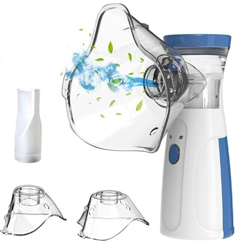 PHARMALUXE Nebulizador, Nebulizador bebe, Nebulizador adultos, Nebulizador portatil, vapsolo, Nebulizador Niños, Nebulizador Nasal Bebe, Inhalador de Vapor, Buona Spray-Sol Nebulizador, Winner Flow