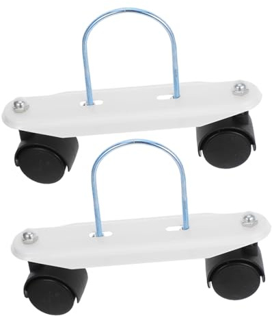 MAGICLULU Soporte para Radiadores de Aceite con Ruedas Giratorias Accesorio Resistente de Hierro y Acero para Calentadores Eléctricos Base con Poleas Móviles para Fácil Movilidad y Soporte