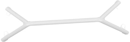 Milageto Barra estabilizadora Delantera, Refuerzo de Hierro para amortiguadores, Pieza de reparación para vehículos, Accesorios Exteriores Resistentes para, Blanco