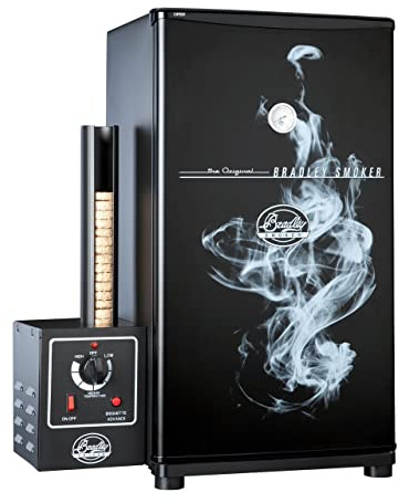 Bradley Smoker BS611EU Original 4-Rost Räucherofen schwarz