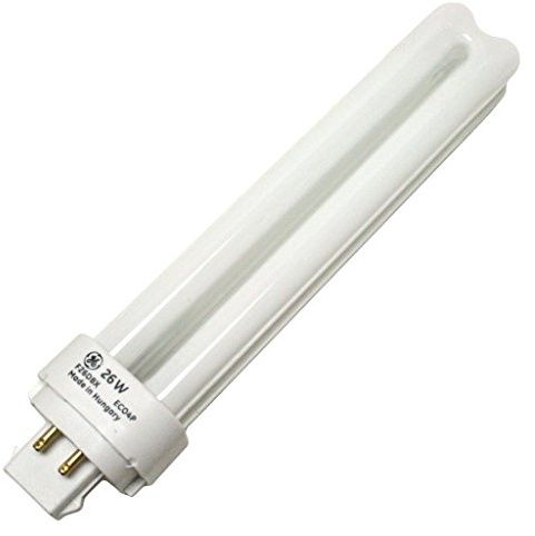 (25 Pack) GE 97611 F26DBX/830/ECO4P 26-Watt 3000K 4-Pin Double Biax Compact Fluorescent Lamp