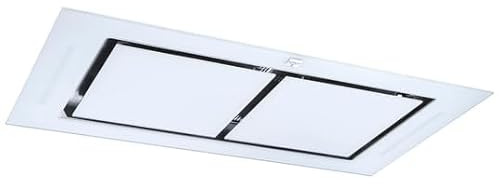 ROBLIN Hotte de plafond 6209264 Confidence 100 cm sans moteur Verre Blanc