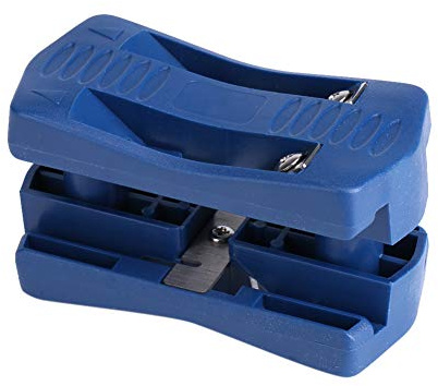 2 cantos recortador Mini plástico PVC madera contrachapada melamina madera cortador de cinta de borde manual recorte herramienta carpintería