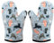 Cisixin 1 Paio Guanti Isolanti in Cartone Animato, Simpatici Guanti da Forno da Cucina, Adatti per Cucina, Forno, Cucinare, Grigliare